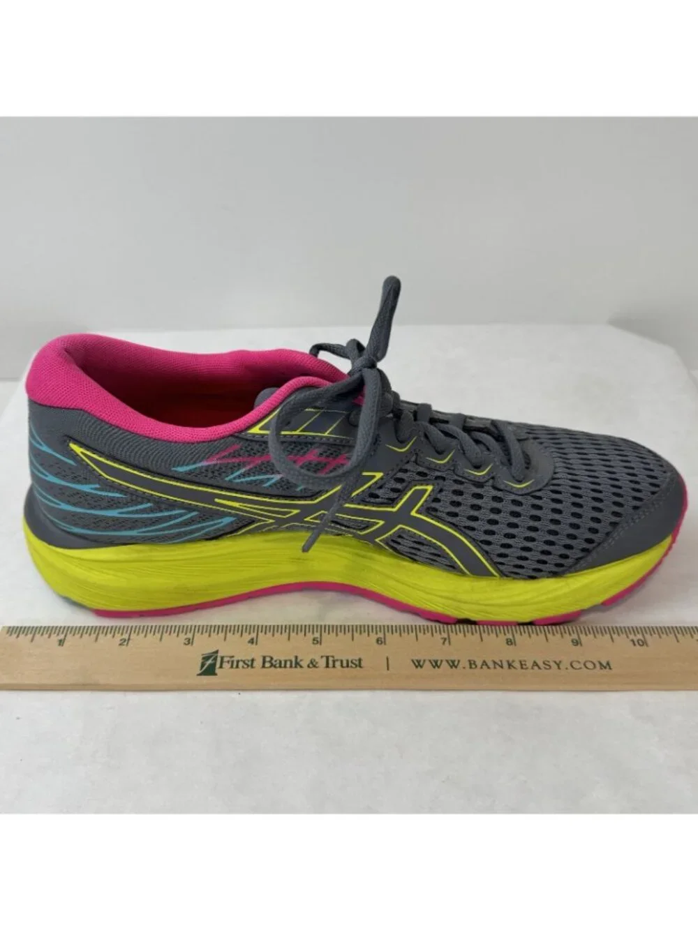 Asics Gel Cumulus Running Shoes Mens 6.5 Multicolor 1014A069 Lace Up Lightweight